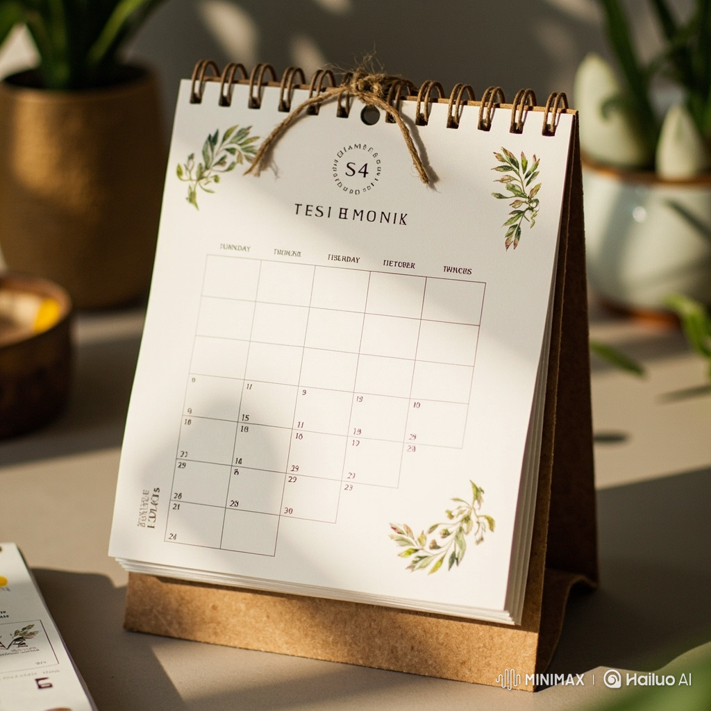 Øko-Venlig Kalender